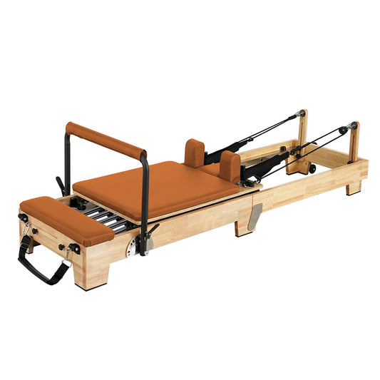 Wooden Folding Reformer Orange